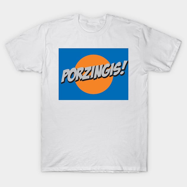 Porzingis! T-Shirt by long_walker